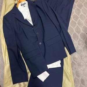 Mark Shale Navy Suit